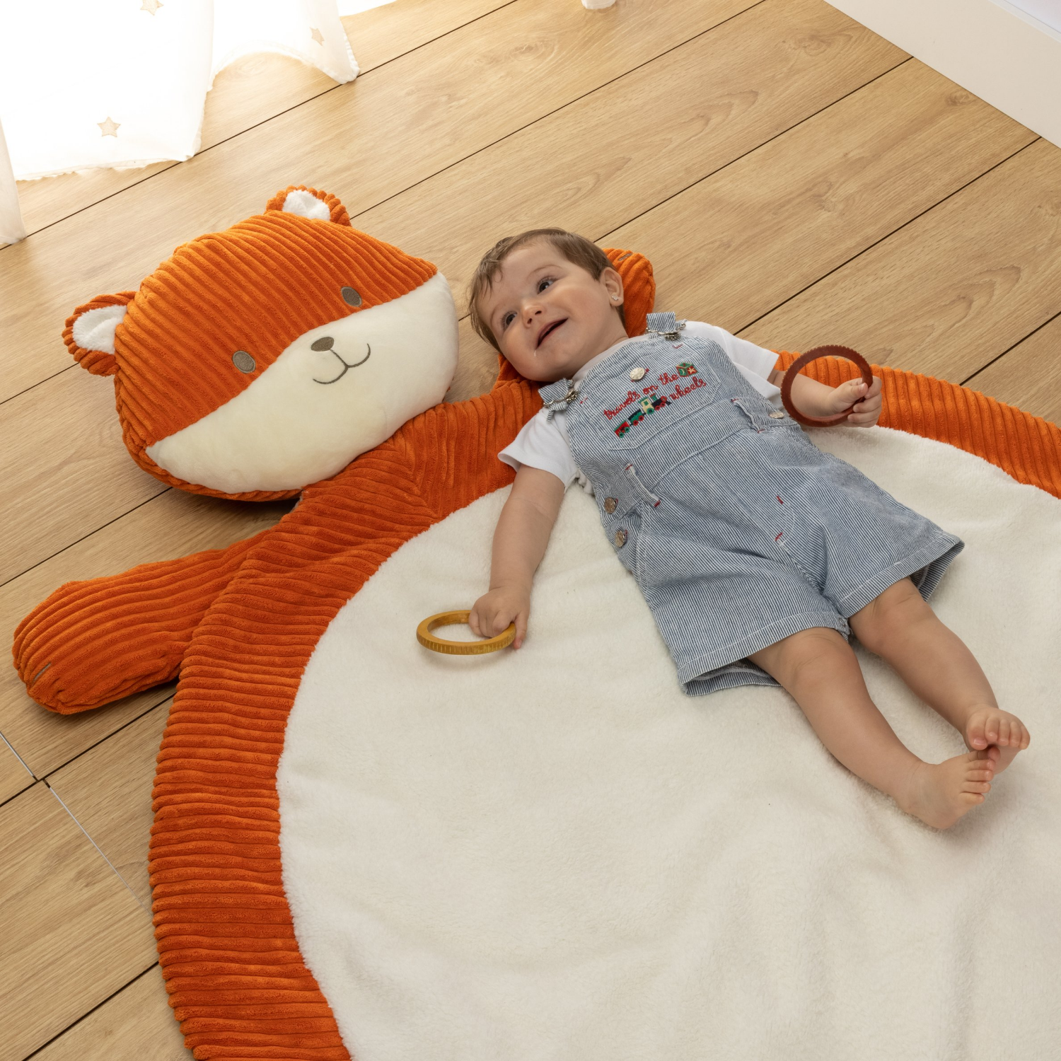 RUGUIES- Padded Baby Rug- Baby Play Blanket- Floor Cushion for Babies
